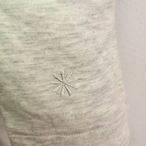 ATHLETA Pranayama Restore Cozy Wrap Open Front Cardigan In Light Heather S - Picture 8 of 11